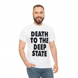 Death To The Deep State Men's Short Sleeve Tee