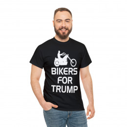 Bikers For Trump Unisex Heavy Cotton Tee