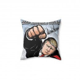 Donald J TRUMP 2024 Keep America Great Spun Polyester Square Pillow
